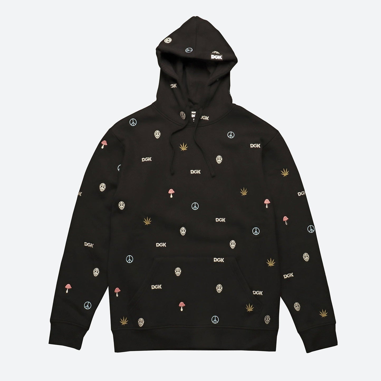 Tranquil Embroidered Hooded Fleece