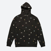 Tranquil Embroidered Hooded Fleece