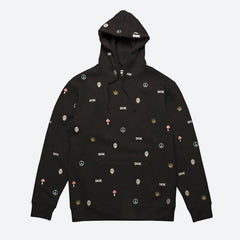 Tranquil Embroidered Hooded Fleece