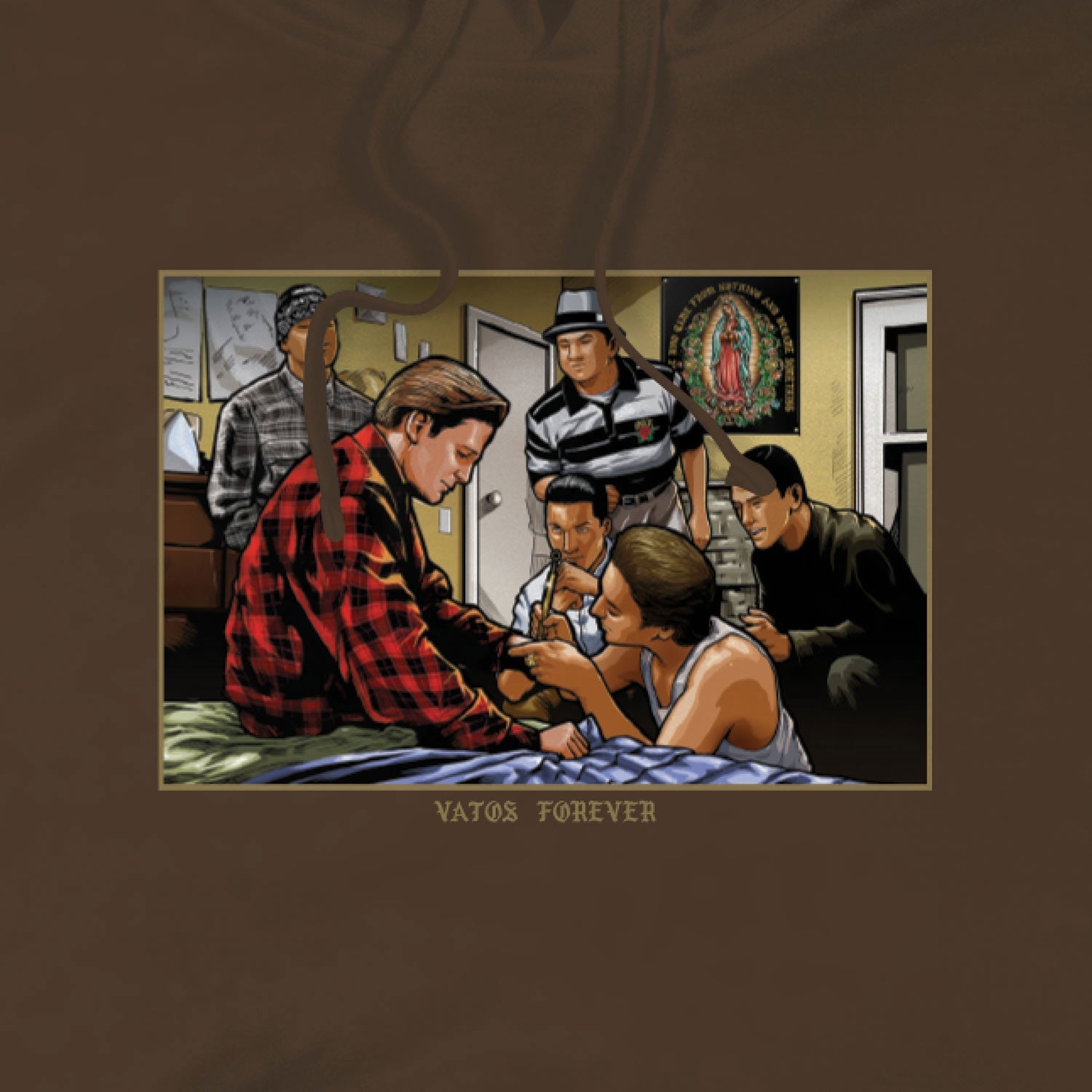 Vatos Forever Hooded Fleece