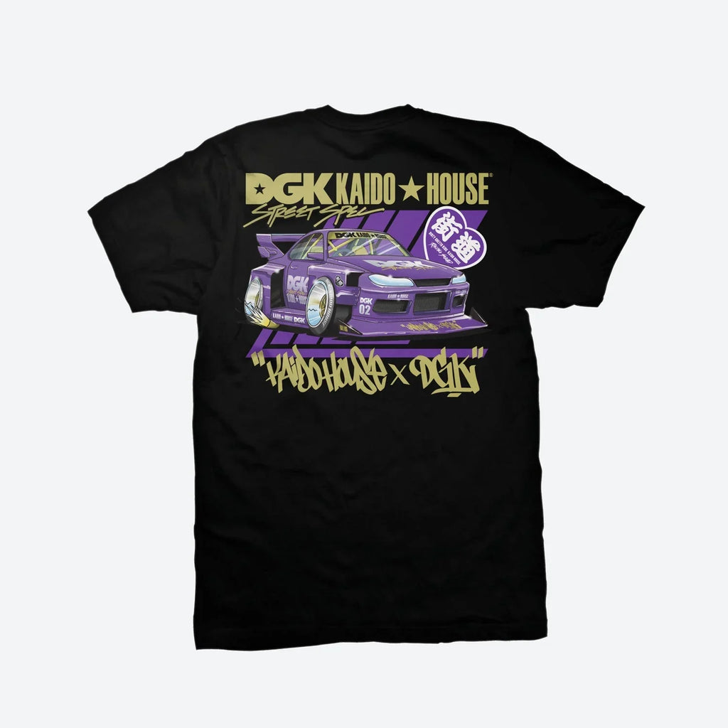 DGK x Kaido House Roulette Racer T-Shirt - Four Street