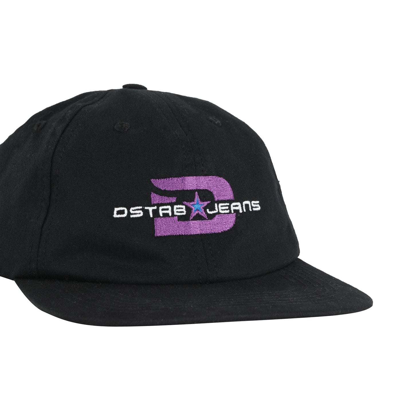 DSTRB Jeans 6-Panel in Black