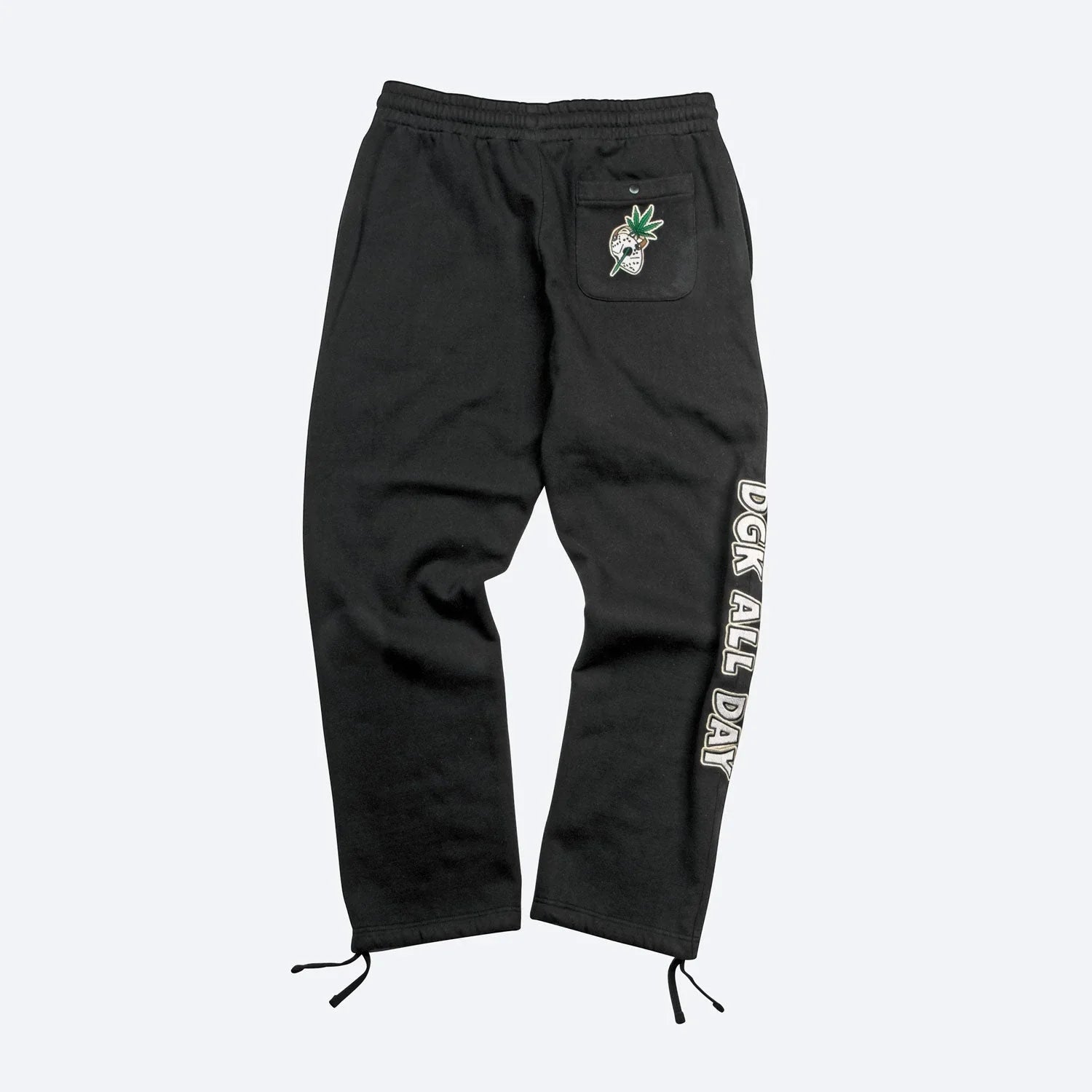 Chaos Embroidered Fleece Pant - Four Street