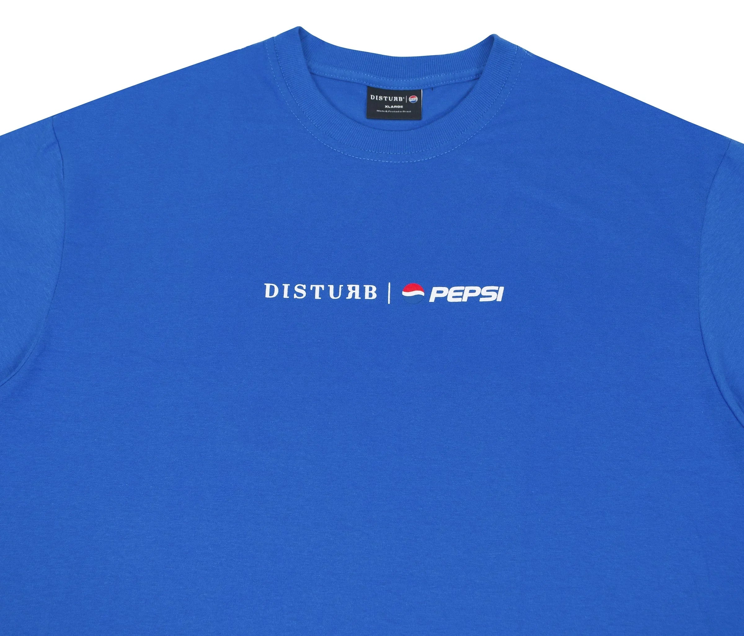 Disturb x Pepsi Tee in Blue - Four Street