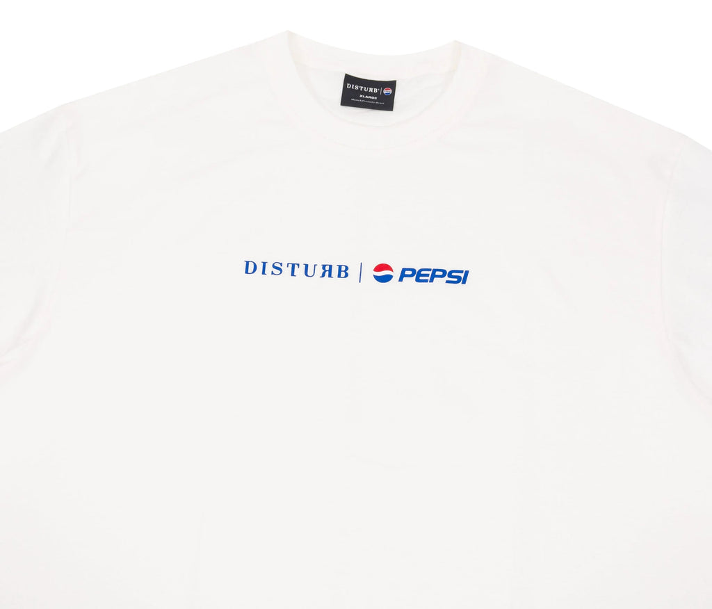 Disturb x Pepsi Tee in Off-white - Four Street