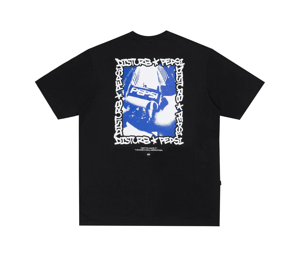 Drinking City Tee in Black - Four Street