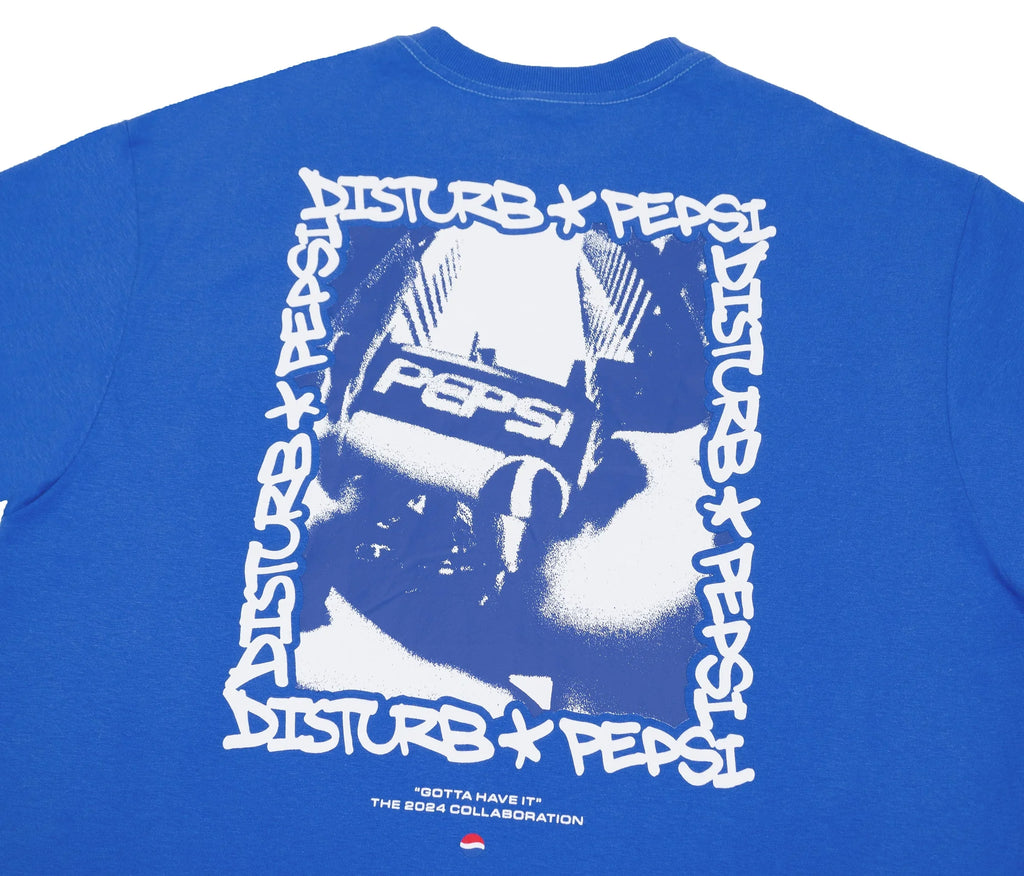 Drinking City Tee in Blue - Four Street