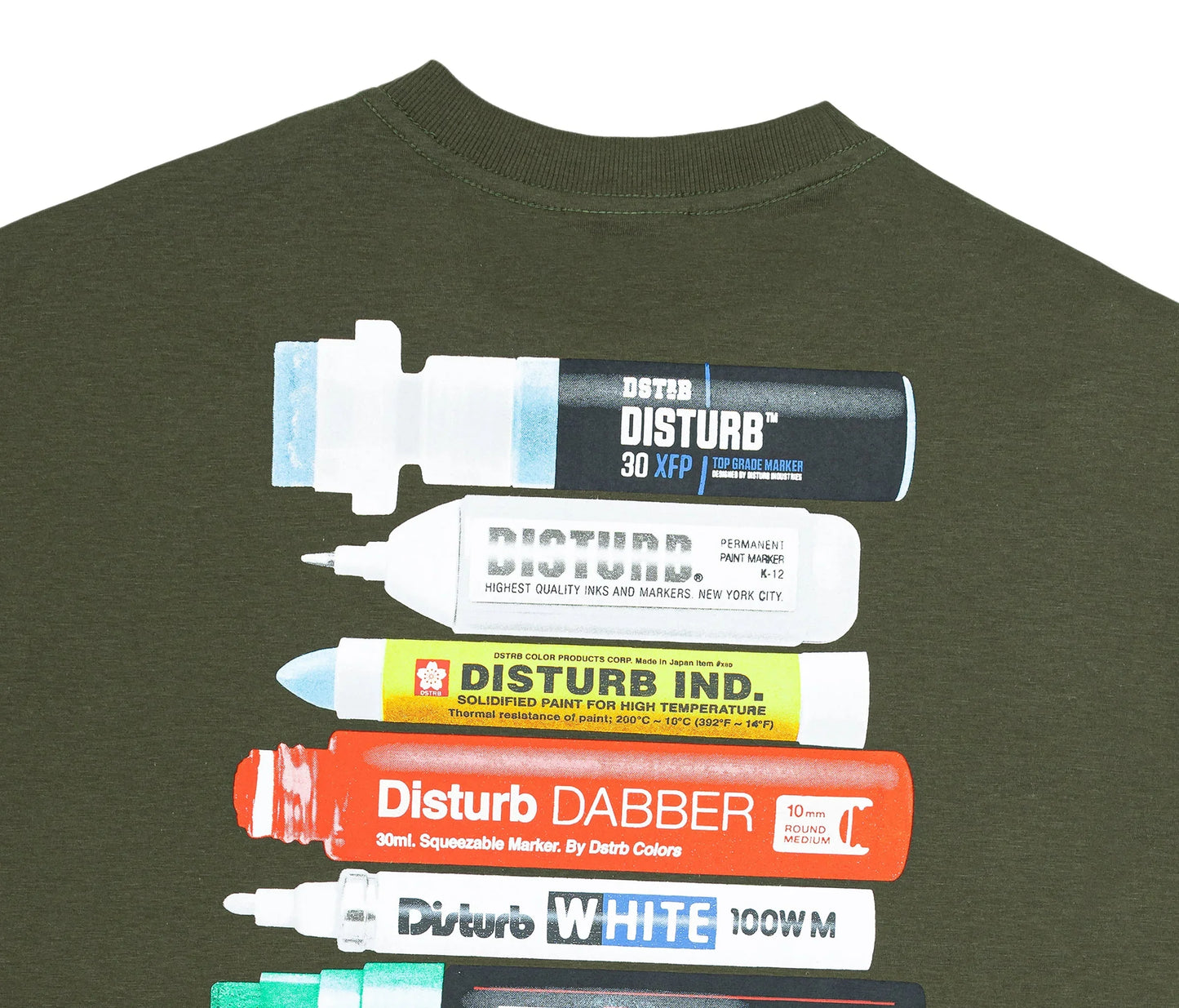 Essential Markers T-Shirt In Dark Green