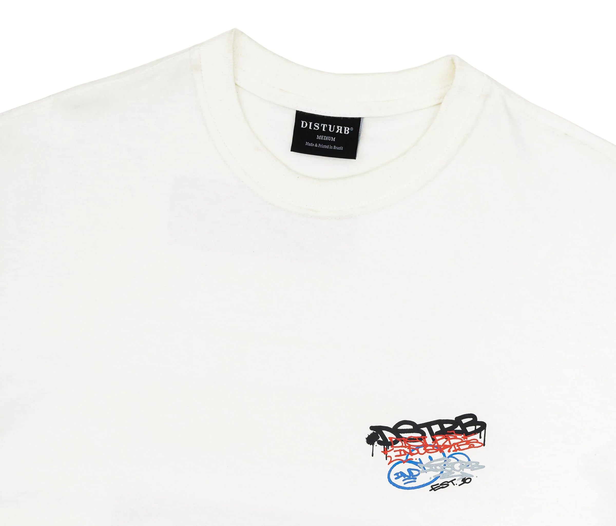Essential Markers T-Shirt In Off-White - Four Street