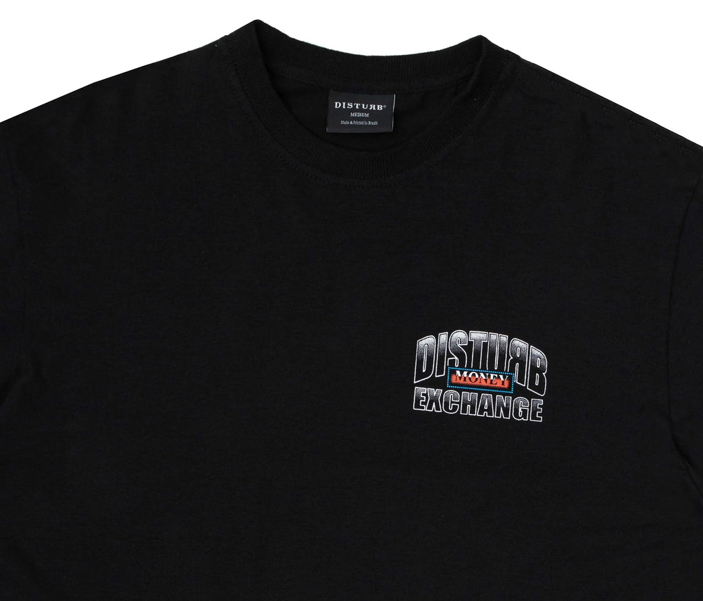 Exchange T-Shirt In Black - Four Street