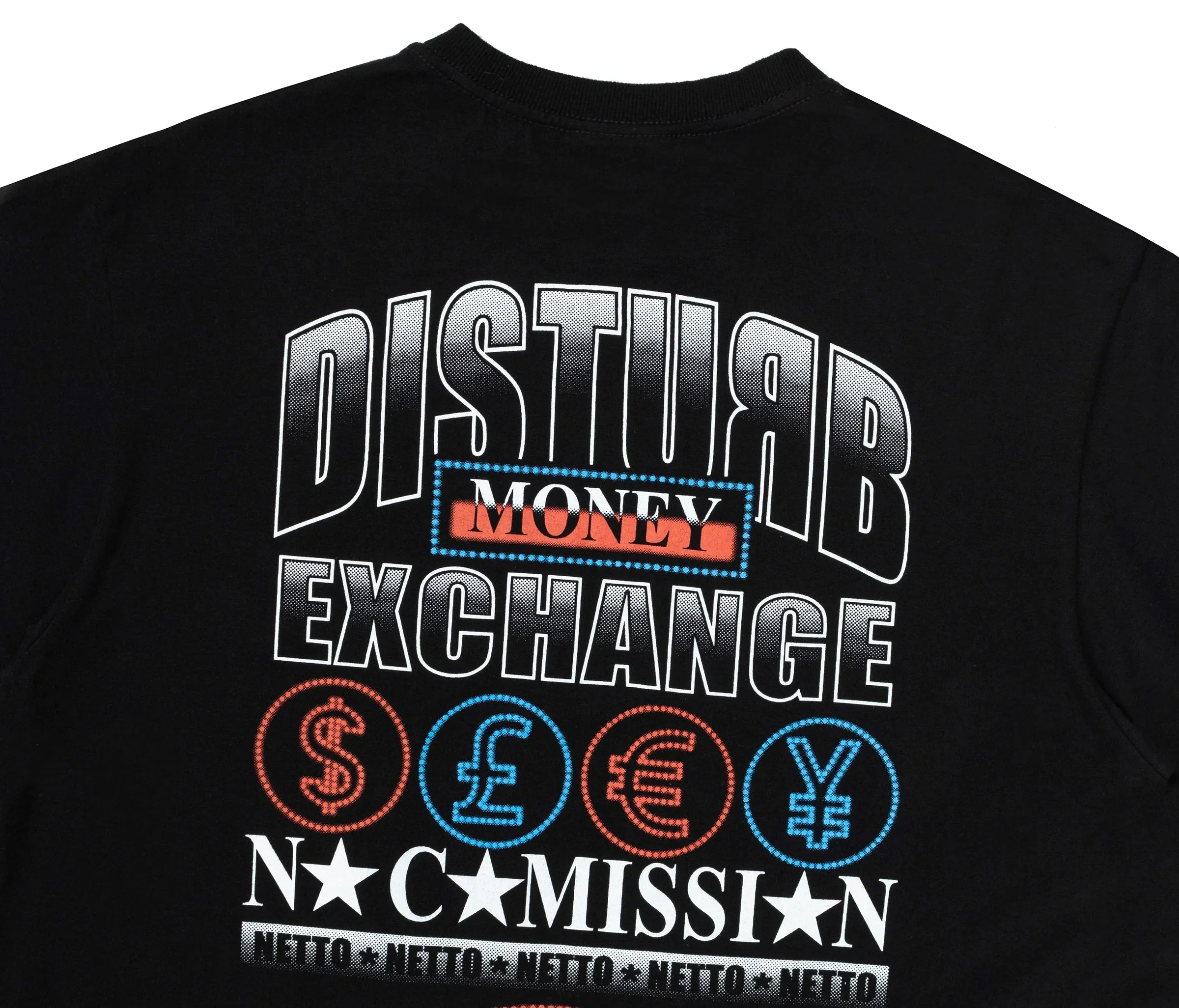 Exchange T-Shirt In Black - Four Street