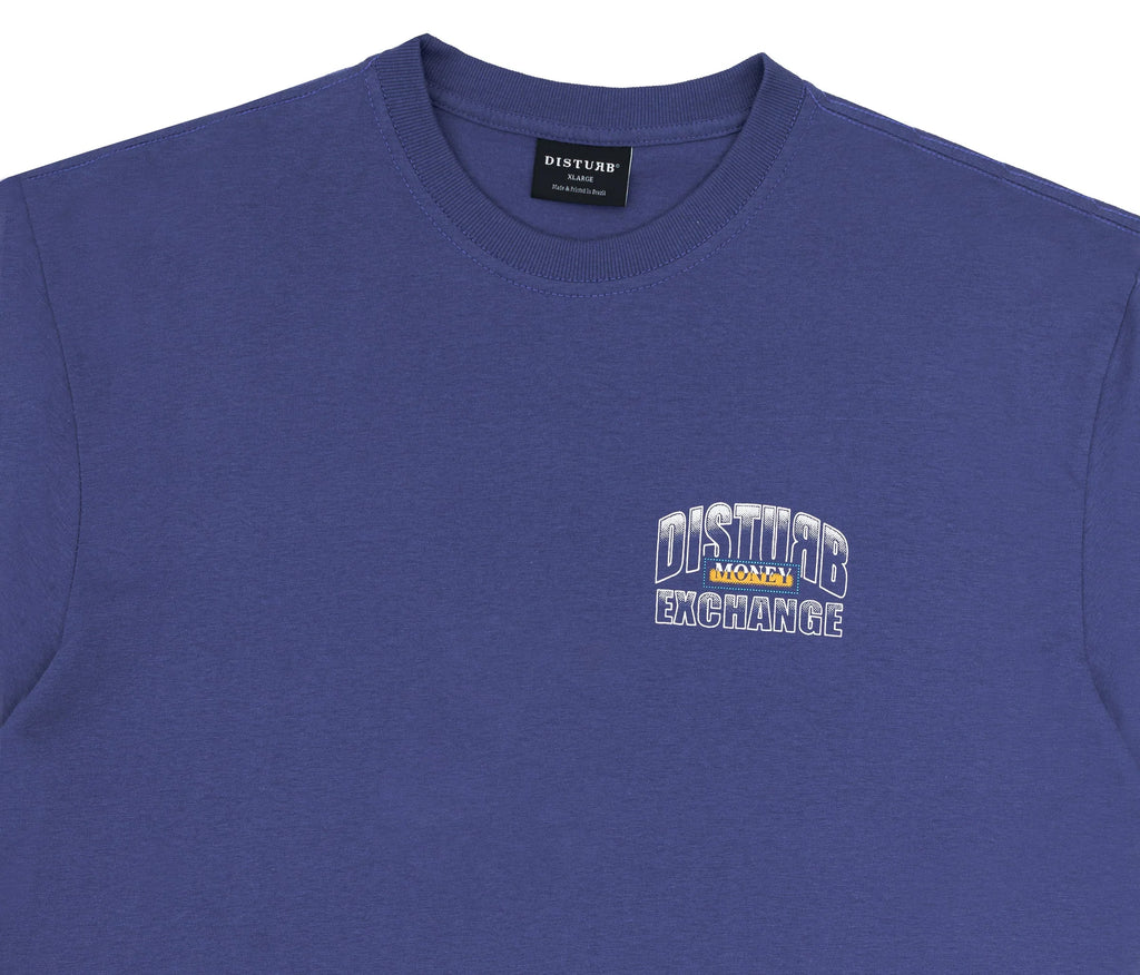 Exchange T-Shirt In Blue - Four Street