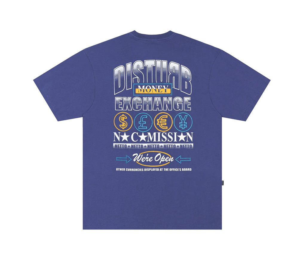 Exchange T-Shirt In Blue - Four Street