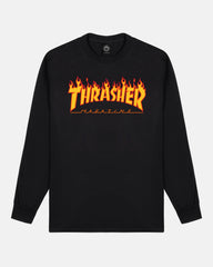 FLAME - LONGSLEEVE - BLACK