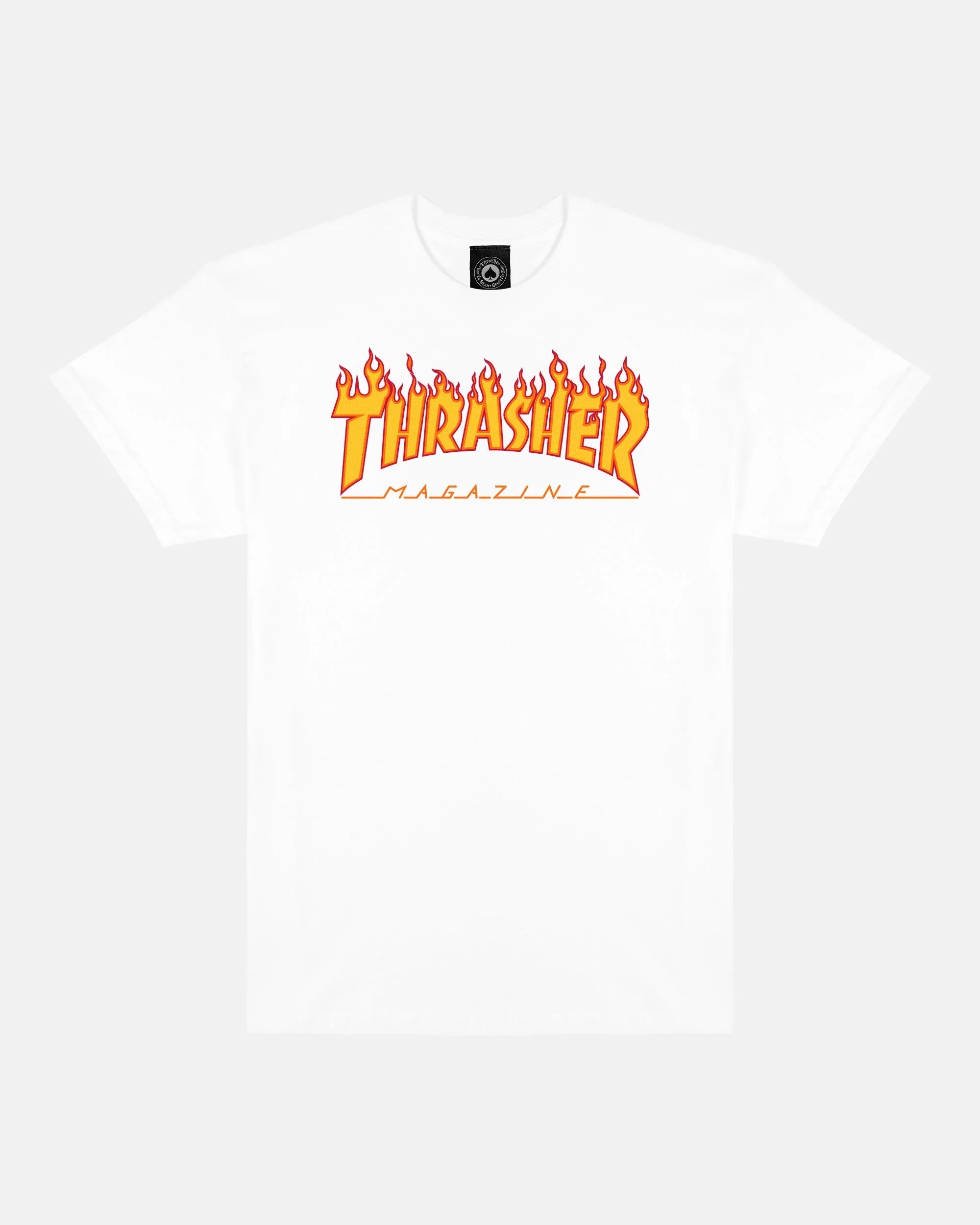 FLAME - TSHIRT - WHITE - Four Street