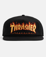 Carregar imagem no visualizador da galeria, FLAME EMBROIDERED - SNAPBACK - BLACK
