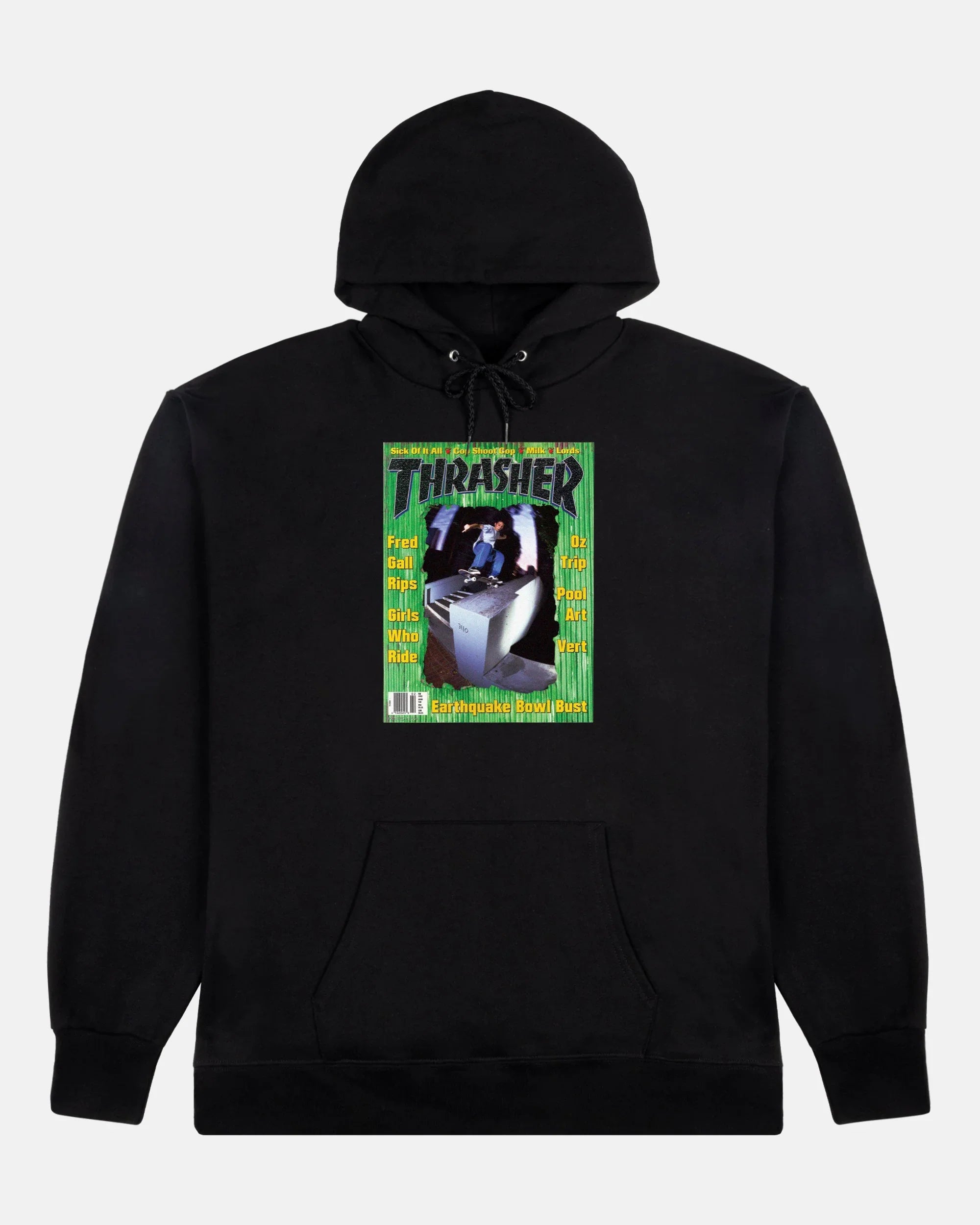 GALL 95 COVER - HOODIE - BLACK