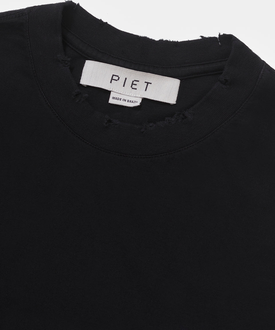 Camiseta Manga Longa Piet F.C - Vintage Black