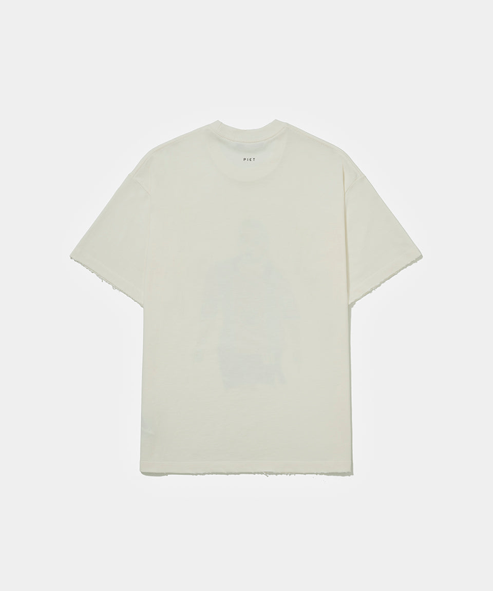 Camiseta PIET RVLD - Bone White