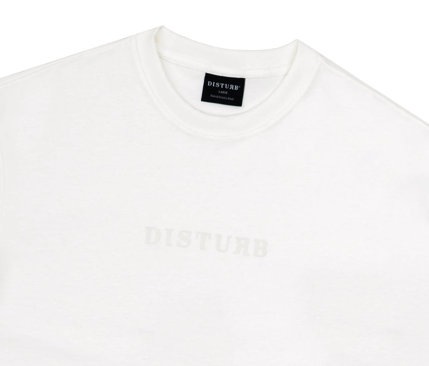 Fade Logo T-Shirt in Off-White