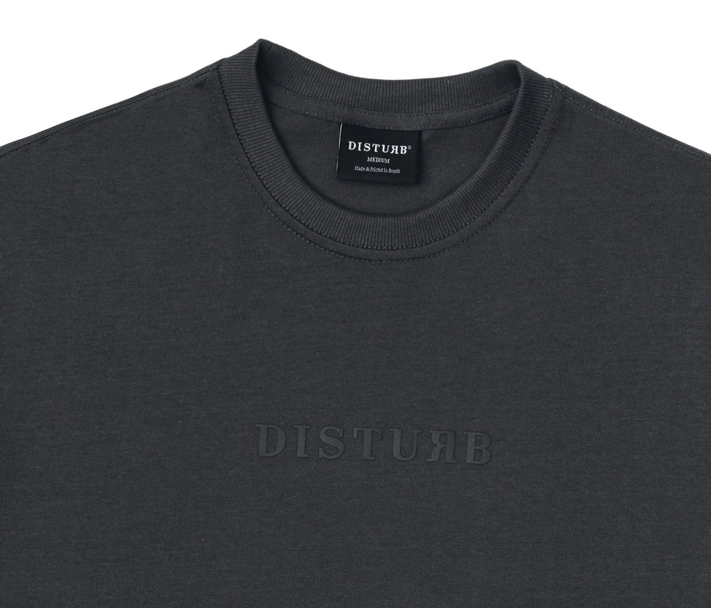 Fade Logo T-Shirt in Grey - Four Street