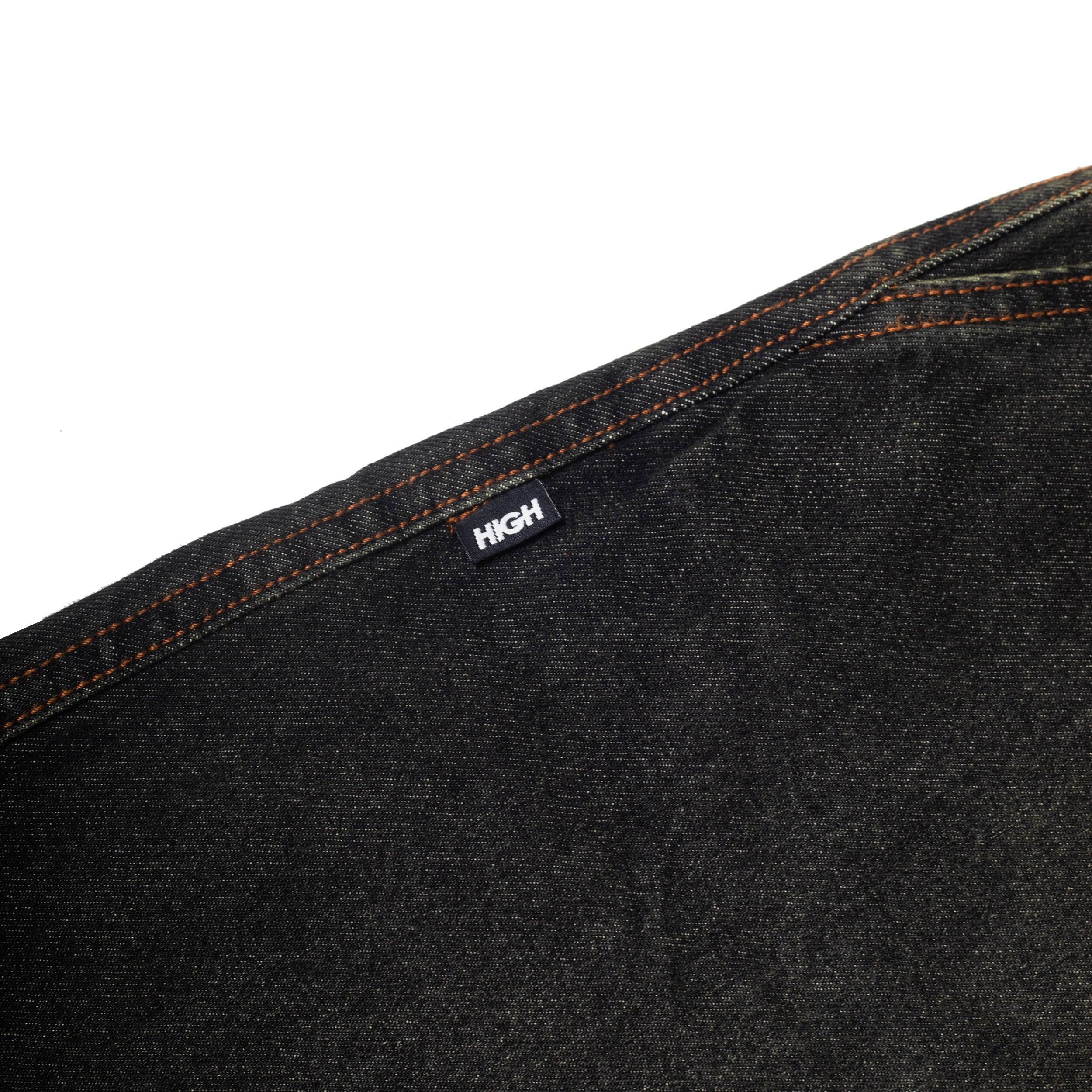 Faded Denim Shorts Swamp - Four Street