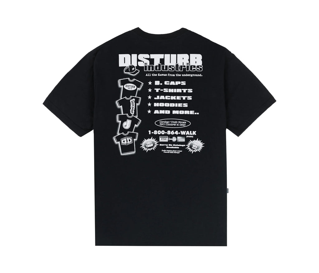 Fly Market T-Shirt in Black - Four Street