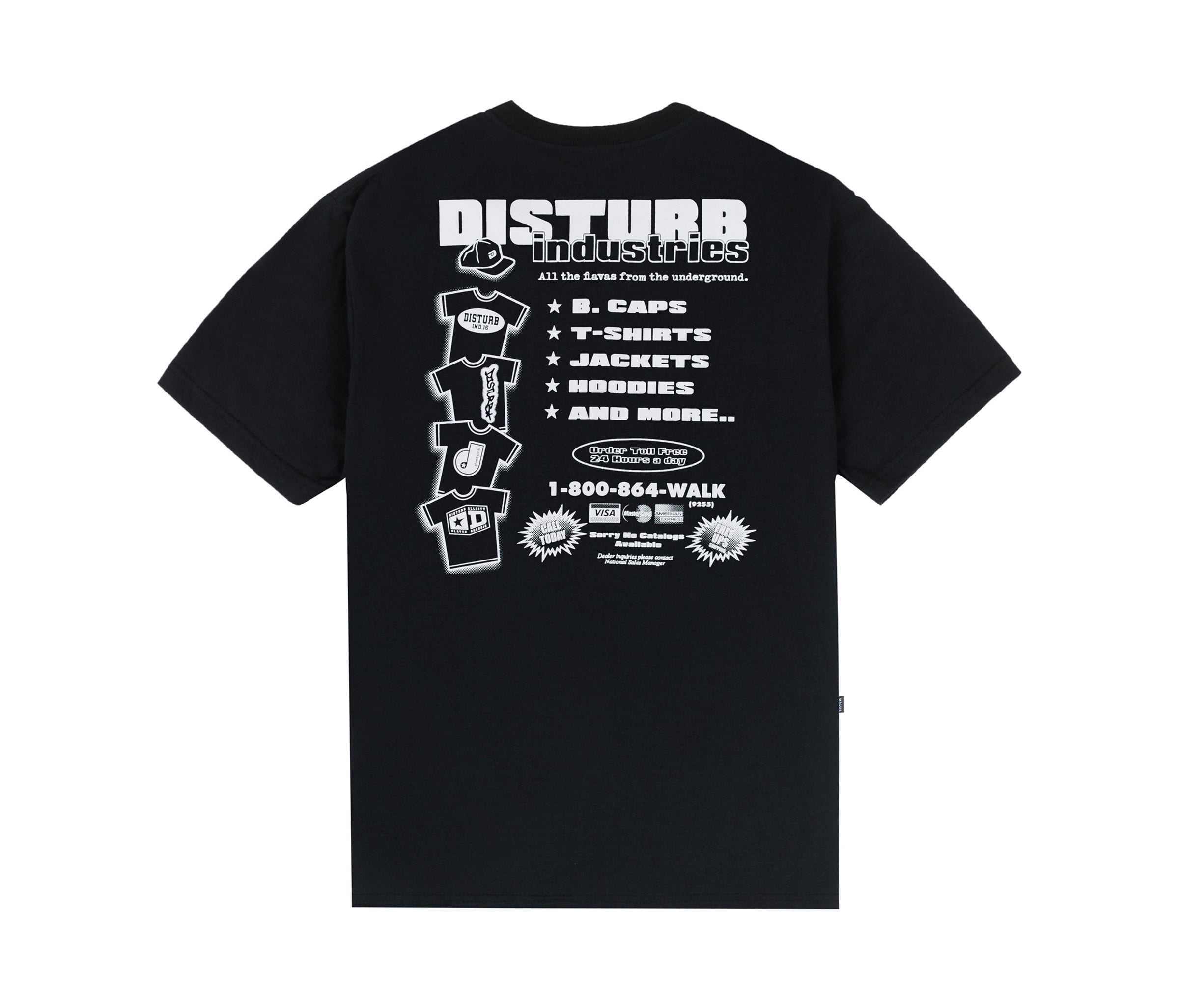 Fly Market T-Shirt in Black