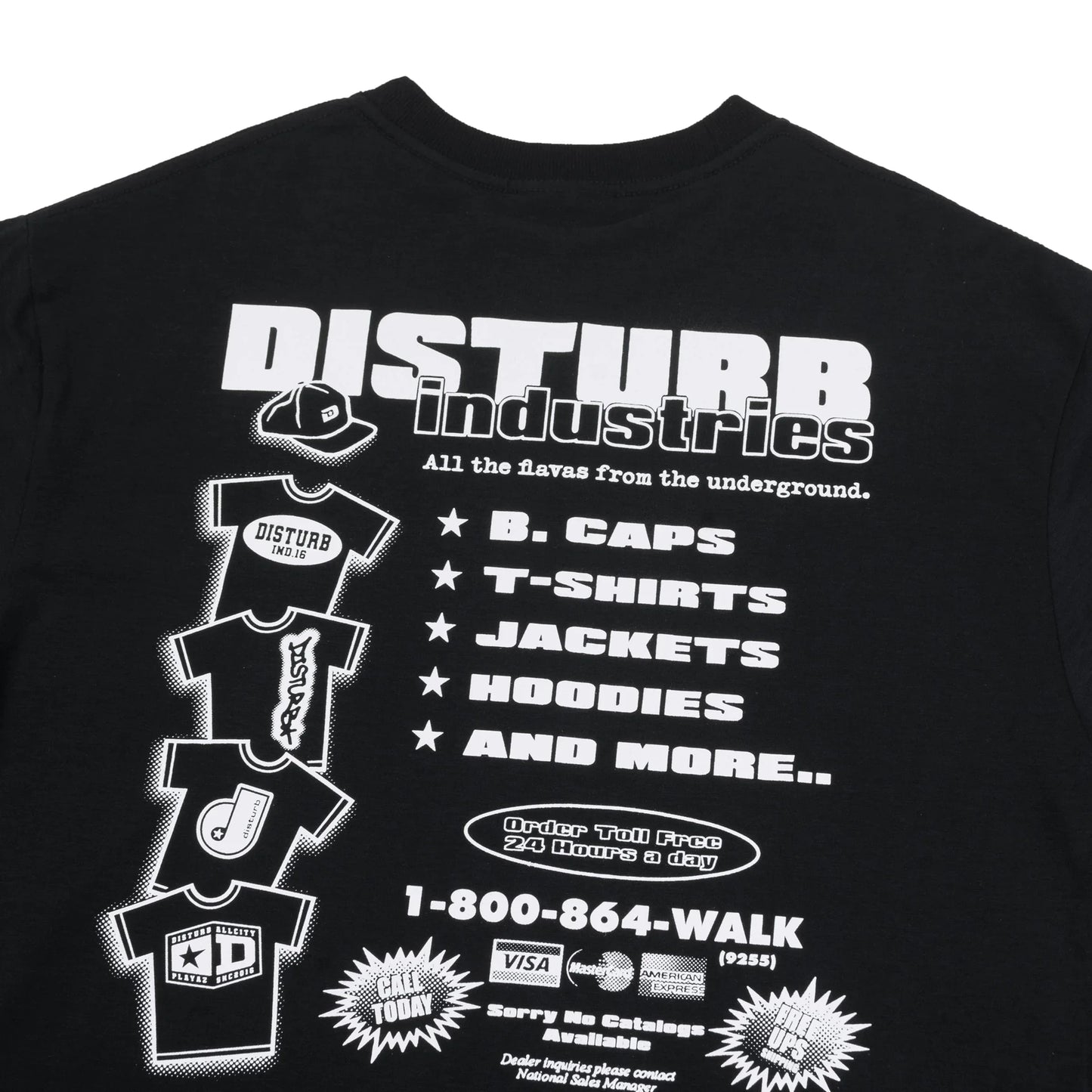 Fly Market T-Shirt in Black