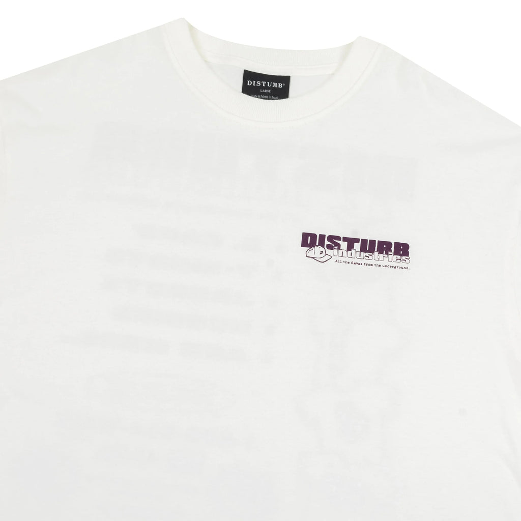 Fade Logo T-Shirt in Grey - Four Street