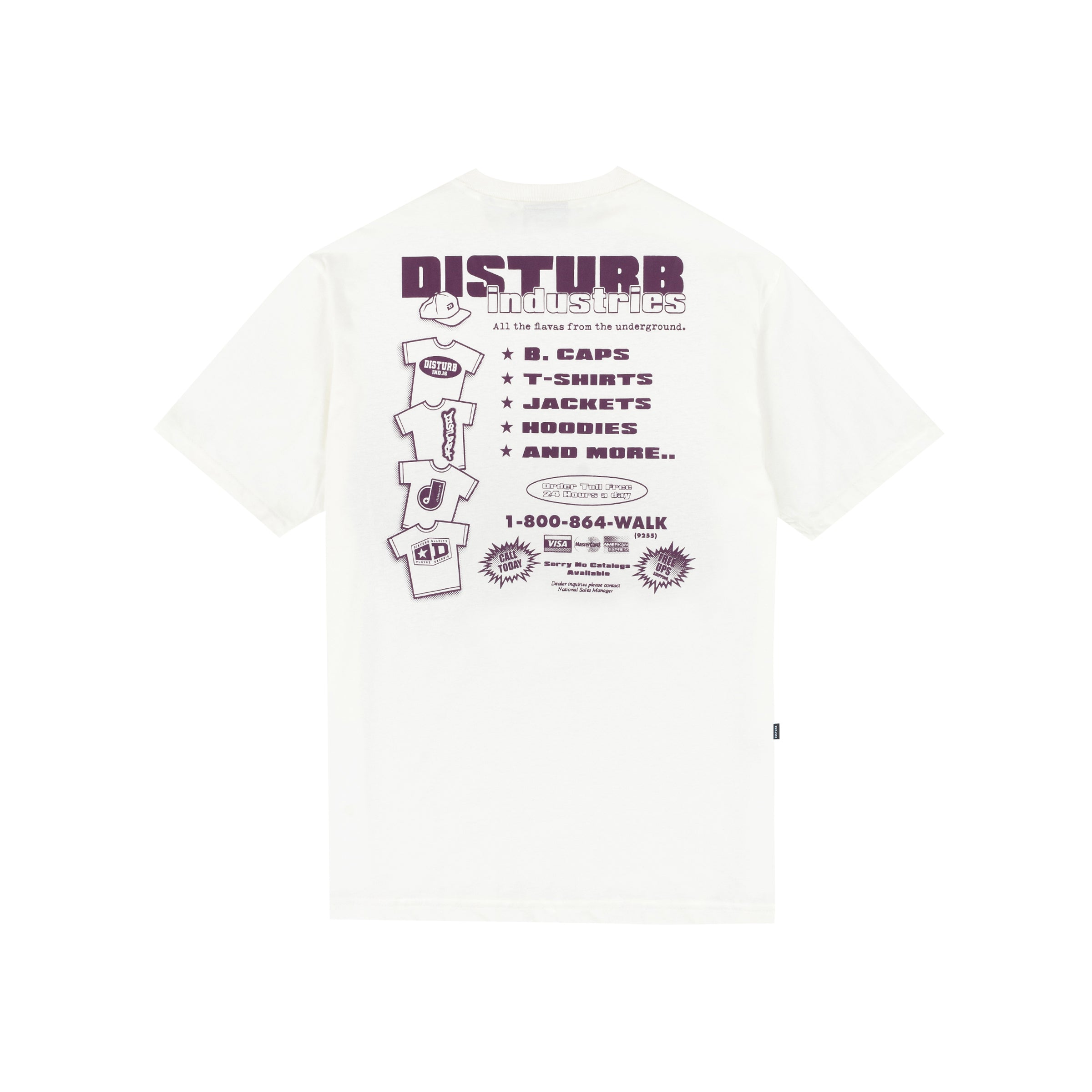 Fly Market T-Shirt in Off-white