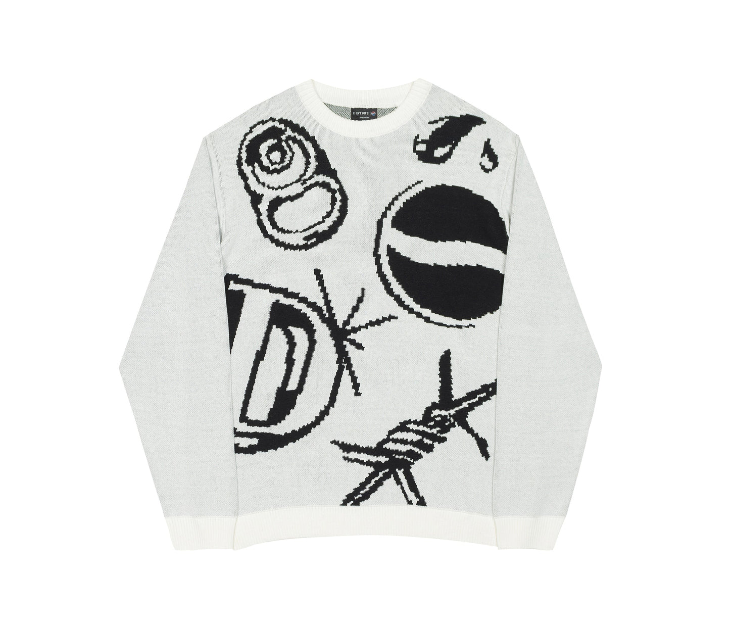 Fusion Sweater in Off-white