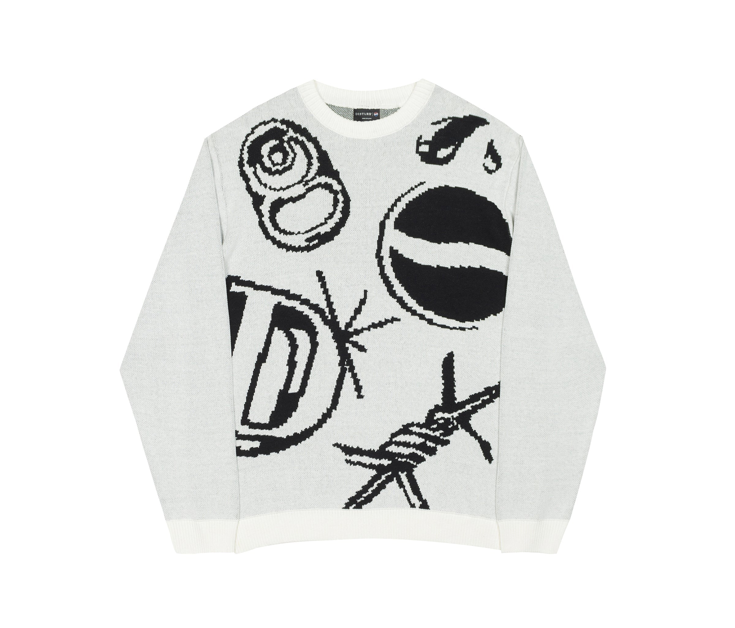 Fusion Sweater in Off-white