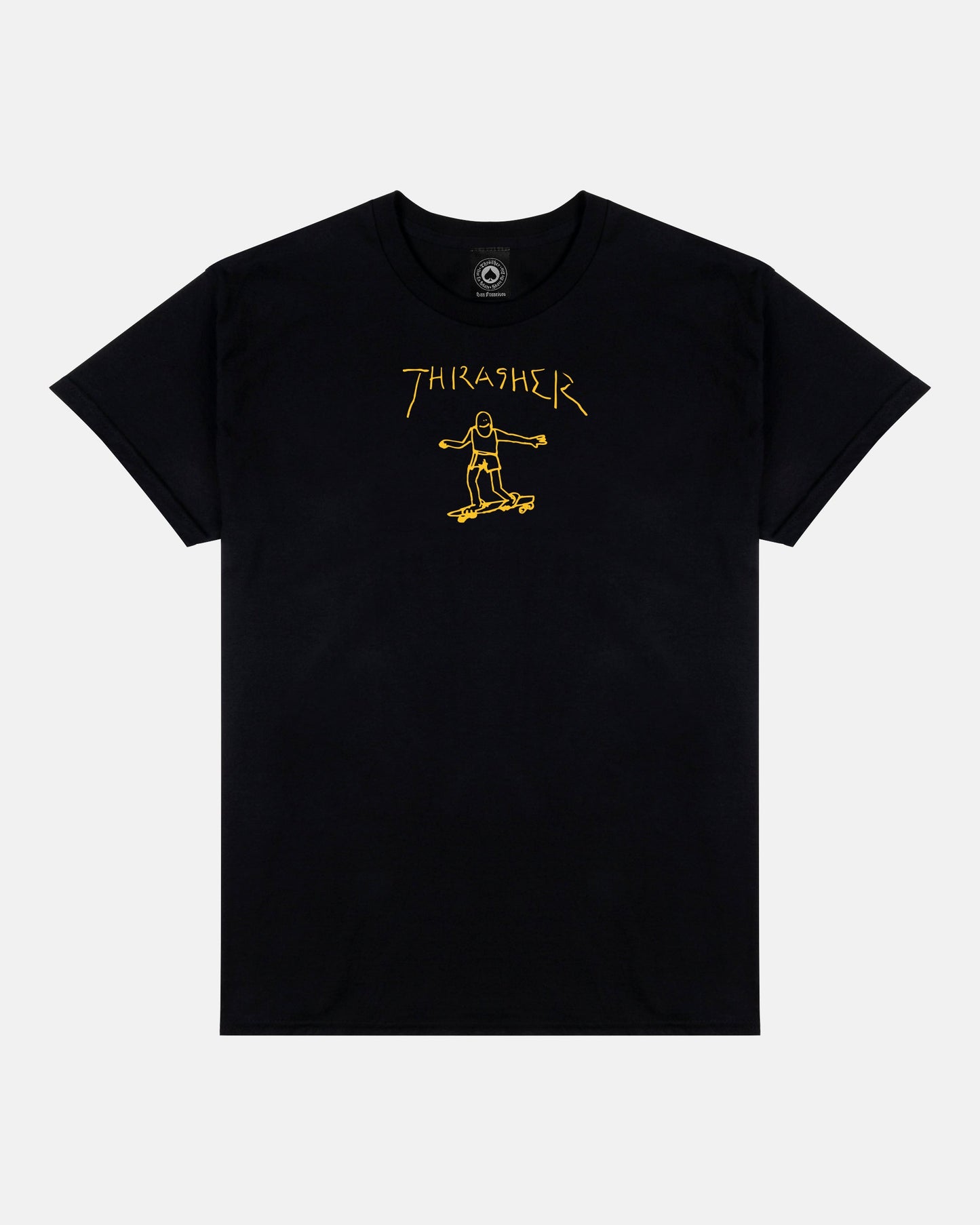 GONZ - TSHIRT - BLACK / YELLOW