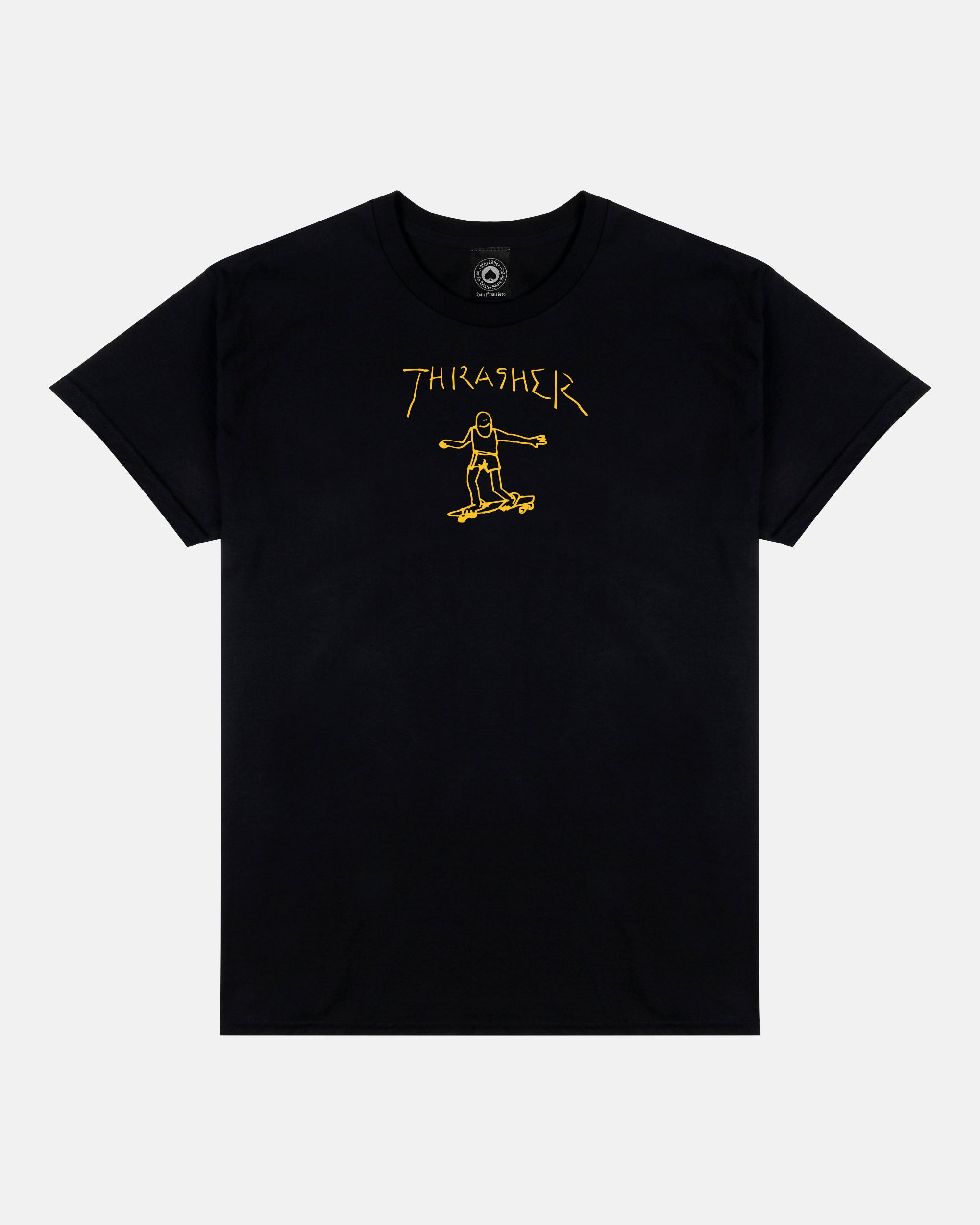 GONZ - TSHIRT - BLACK / YELLOW
