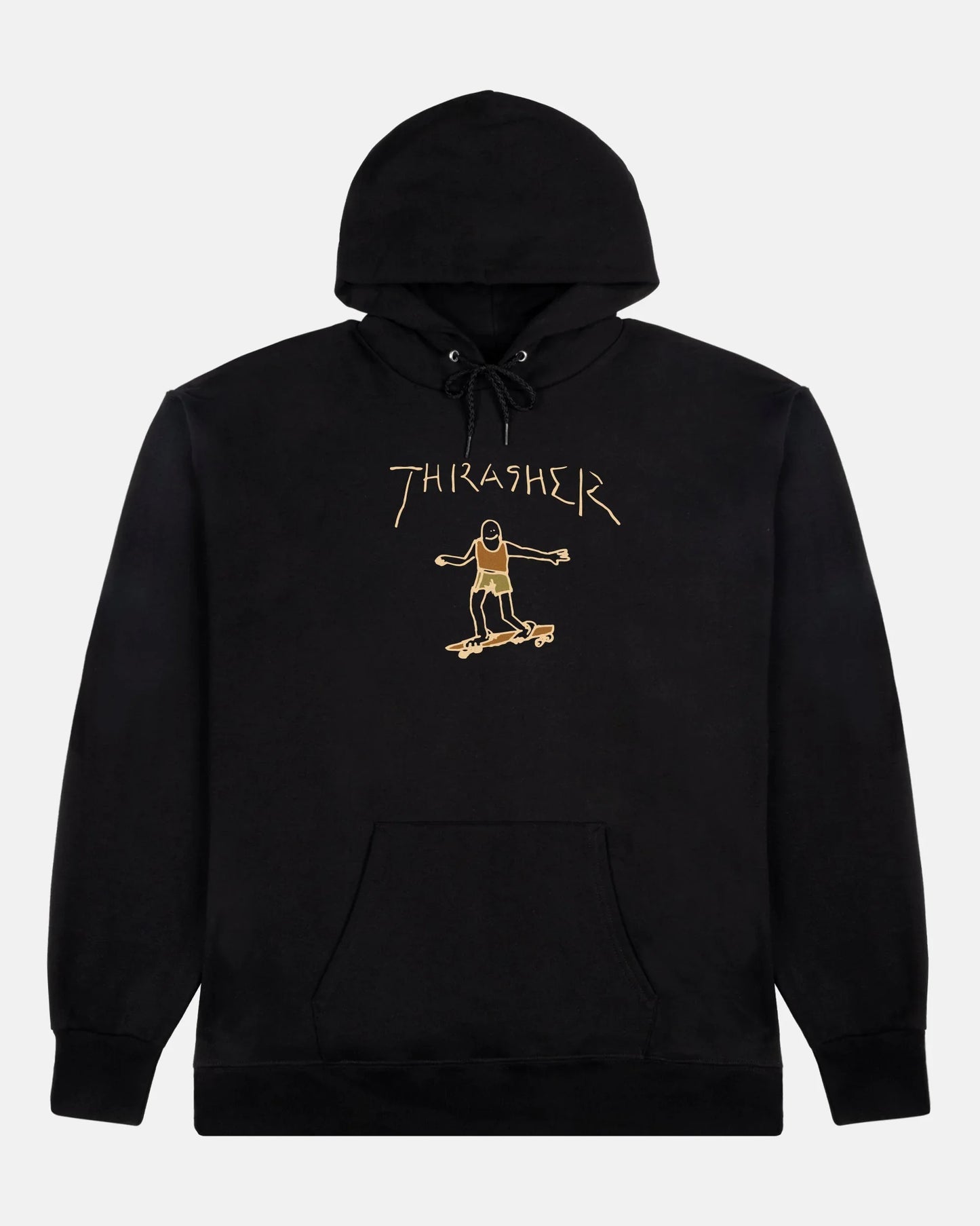 GONZ - HOODIE - BLACK / BROWN