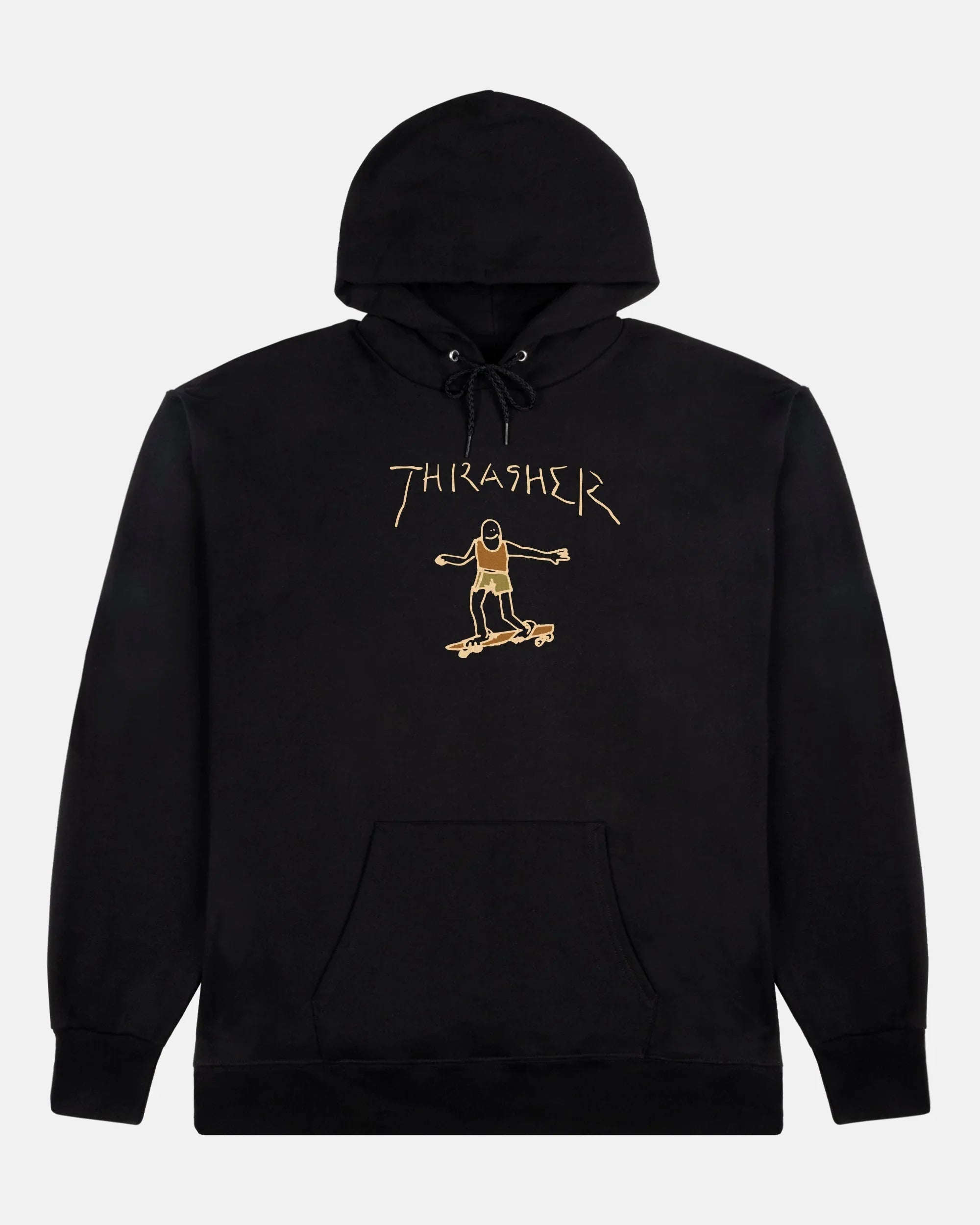 GONZ - HOODIE - BLACK / BROWN
