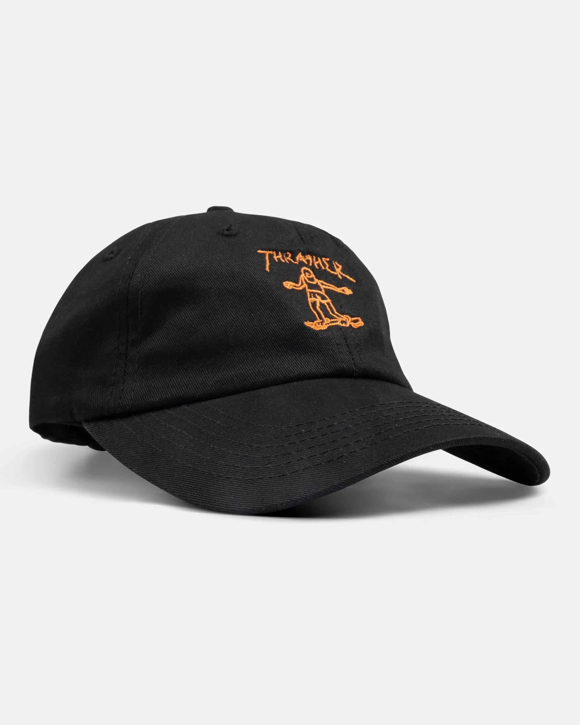 GONZ - OLD TIMER HAT - BLACK / ORANGE - Four Street
