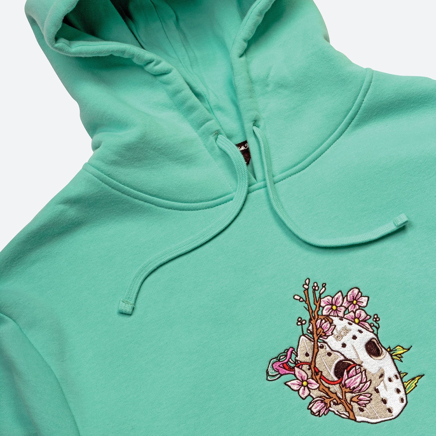 Mystical Embroidered Hooded Fleece