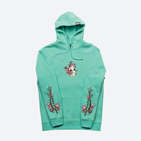 Mystical Embroidered Hooded Fleece