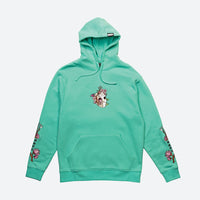Mystical Embroidered Hooded Fleece