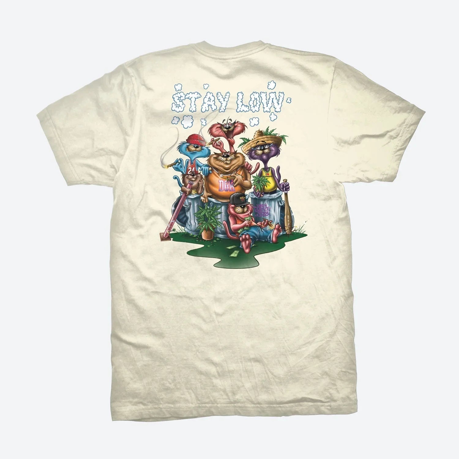 Stay Low T-Shirt - Four Street
