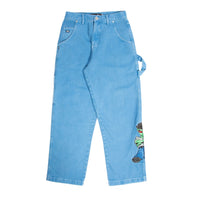 High &amp; ÖUS Denin Baggy Stoned Blue