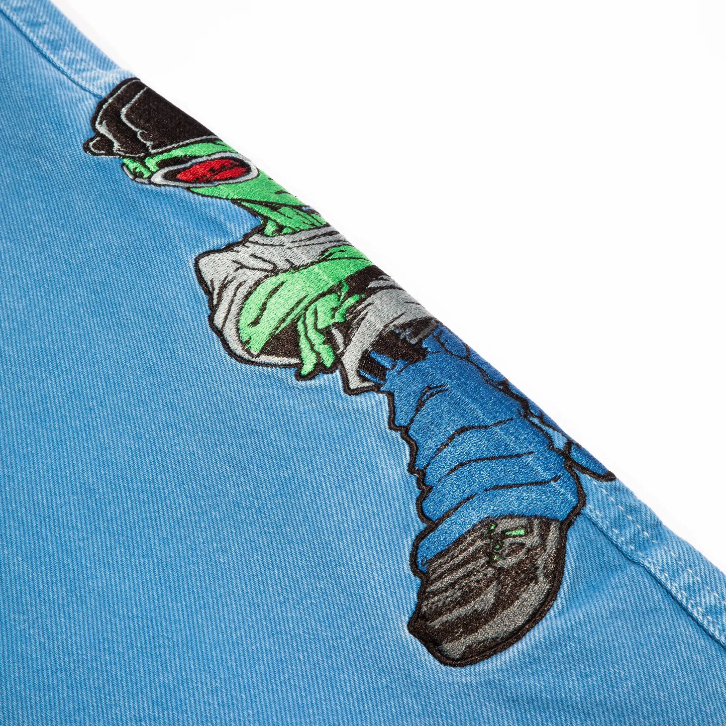High &amp; ÖUS Denin Baggy Stoned Blue
