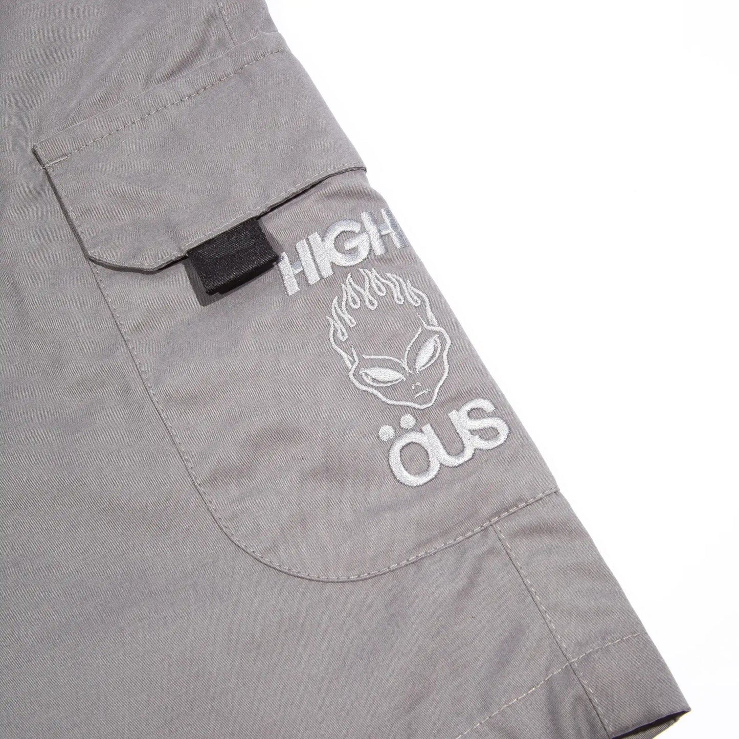 High &amp; ÖUS Nylon Shorts Grey