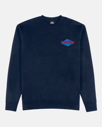 TRASHER HURRICANE - CREWNECK - NAVY