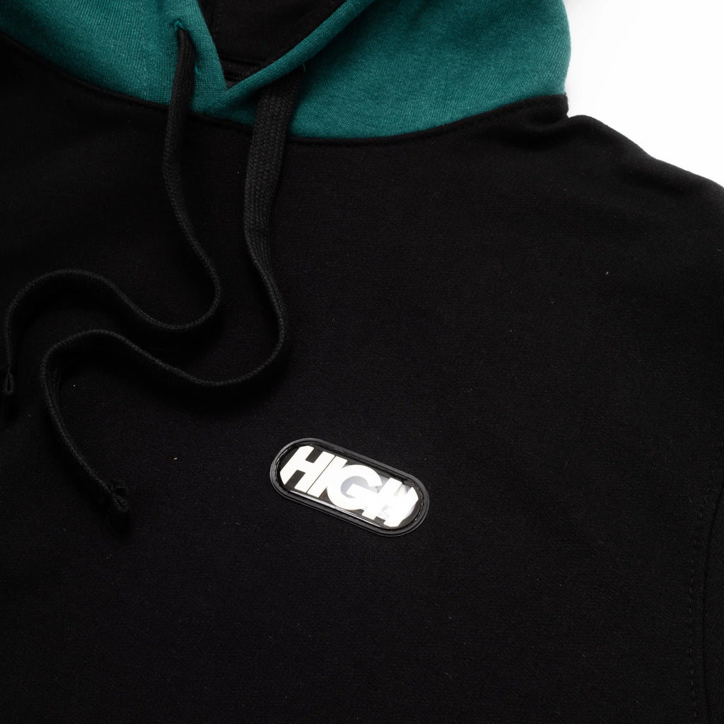 Hoodie Due Black/Green - Four Street