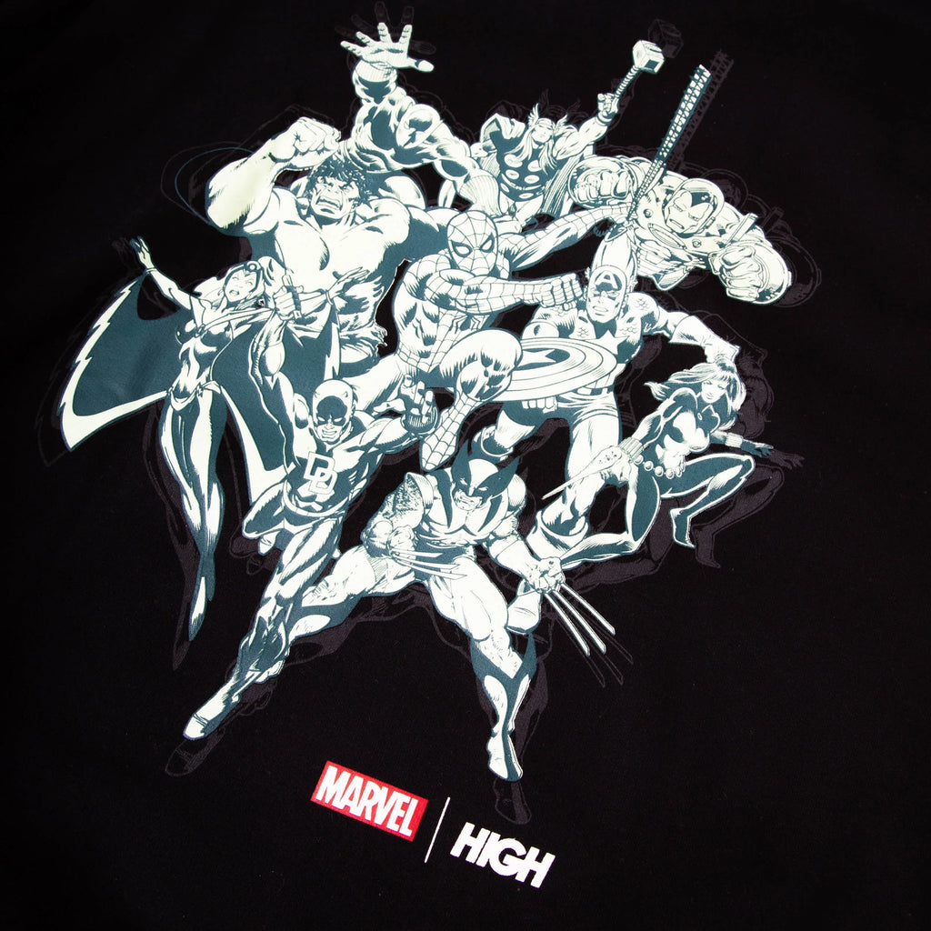 Hoodie Squad Black - Four Street