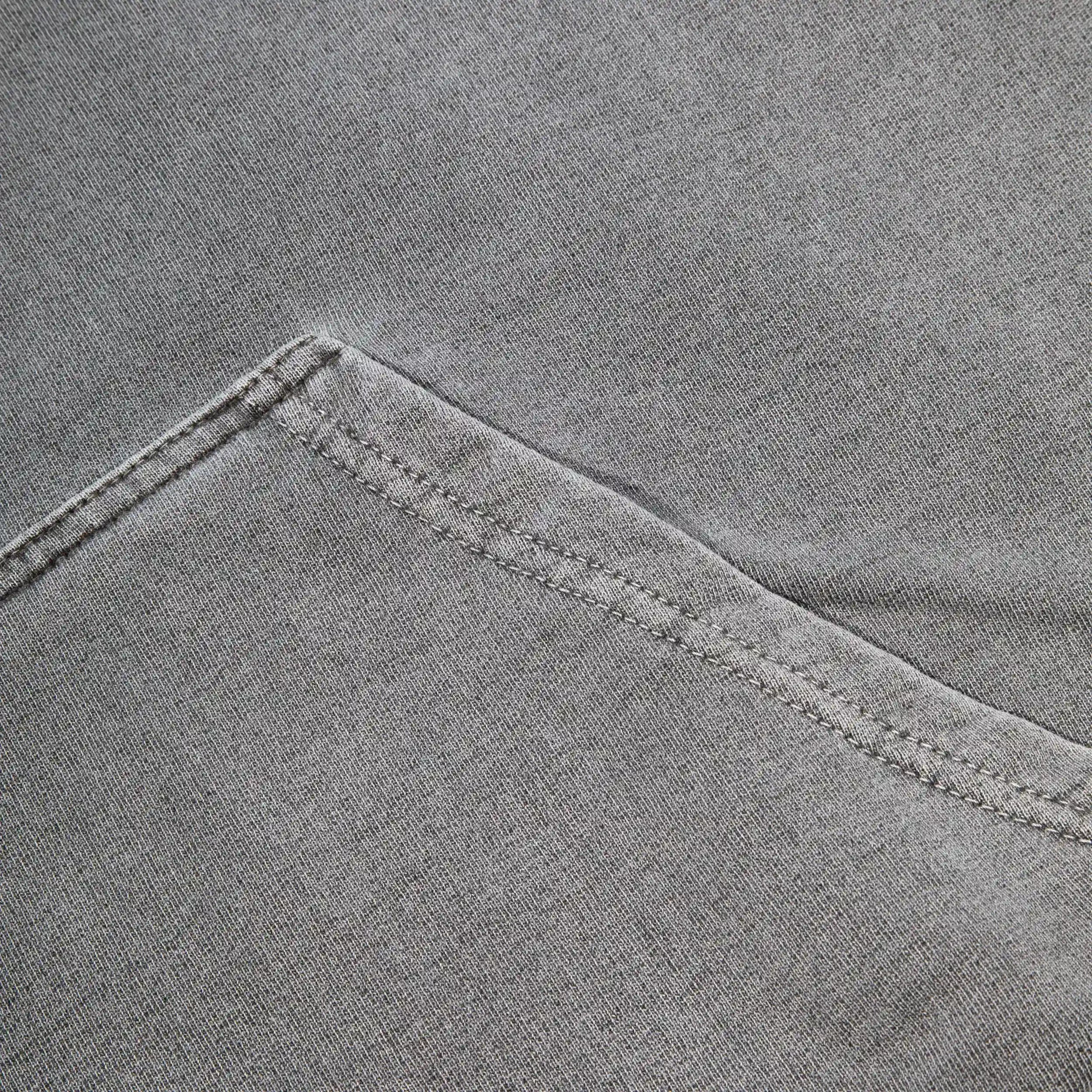 Hoodie Patch Washed Black - Four Street