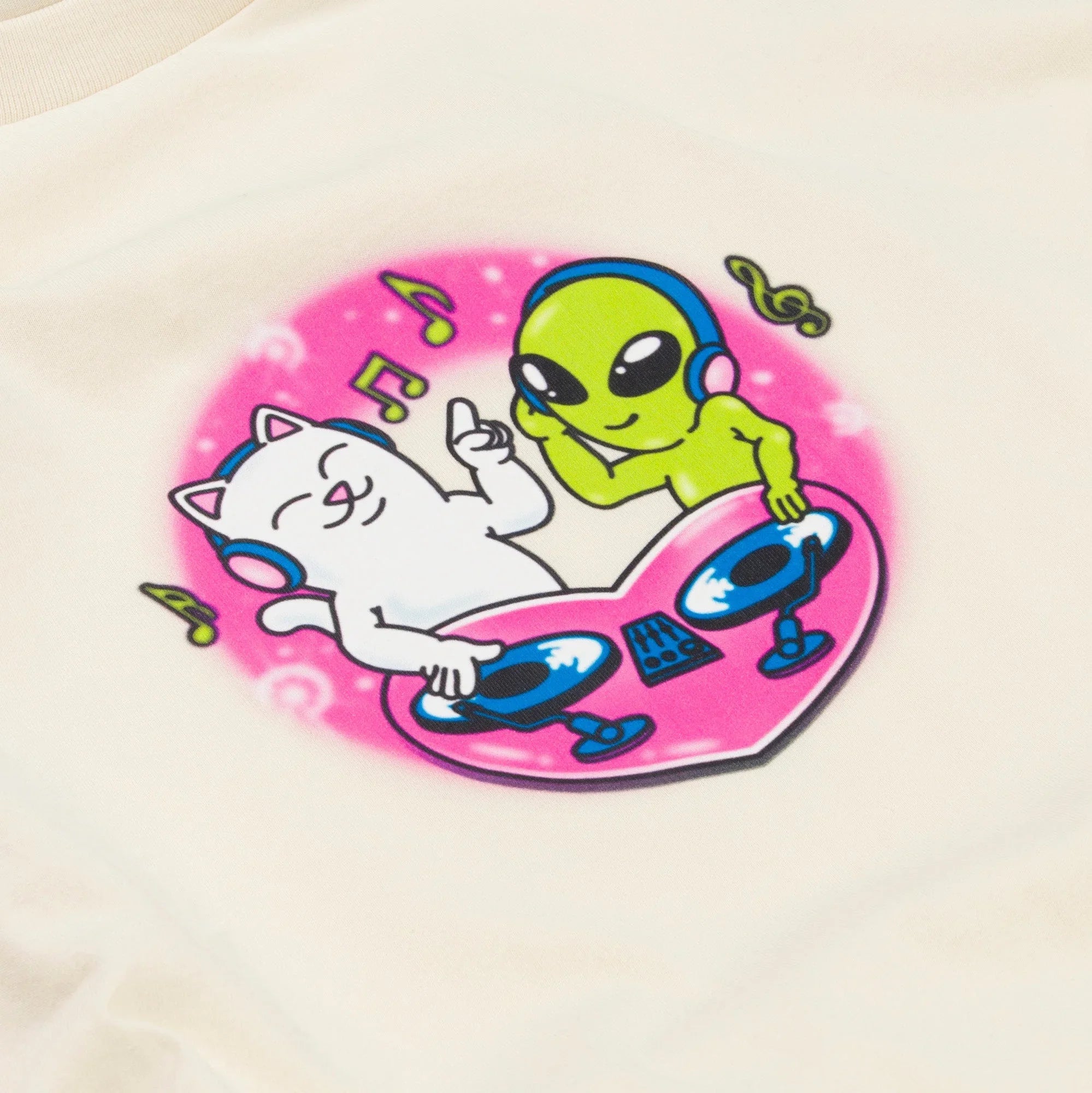 Love Is Ripndip Tee (Natural) - Camiseta - Four Street